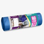 Saci Menajeri Strong Albastru 60L*20buc cu Urechi