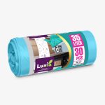 Saci Menajeri Strong Turcoaz 35L*30buc cu Urechi